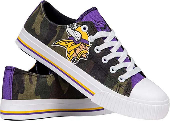 JWFancy Minnesota Vikings Low Top Canvas Sneakers Shoes For Men And Women