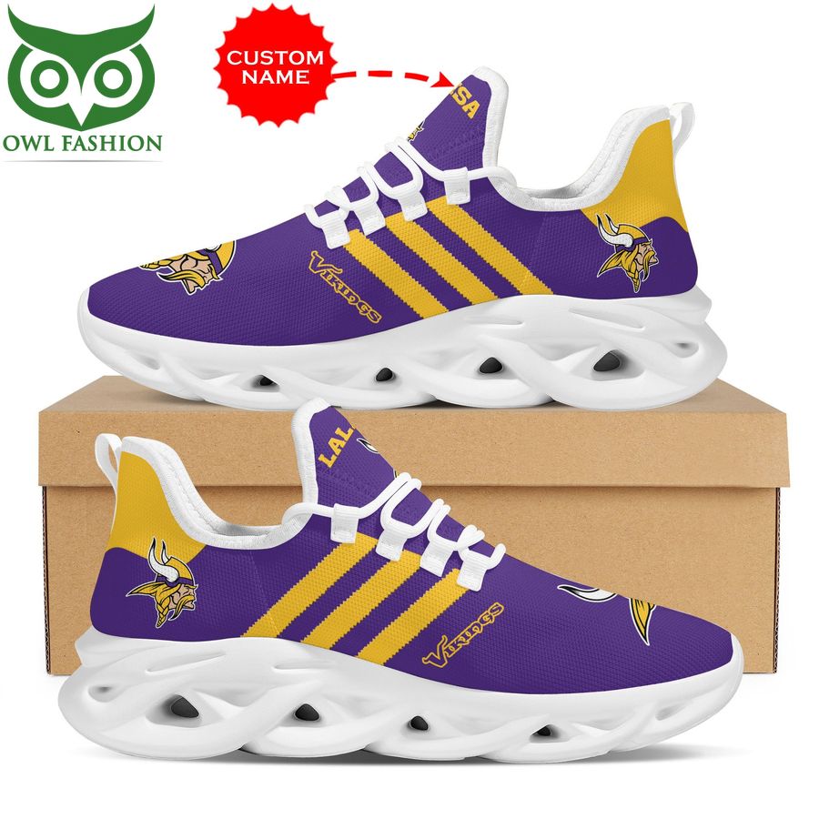 JWFancy Minnesota Vikings Max Soul Shoes Sneakers For Men And Women