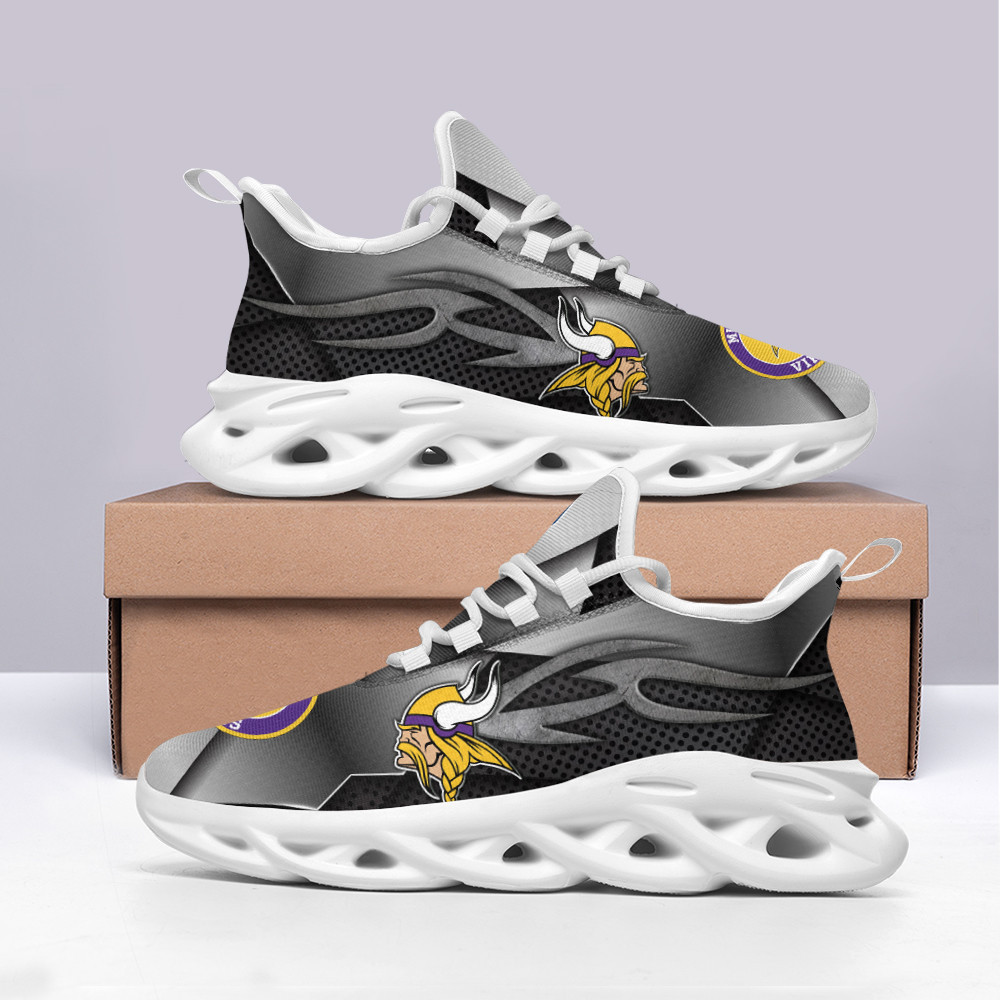 JWFancy Minnesota Vikings NFL Max Soul Shoes Sneakers For Men And Women