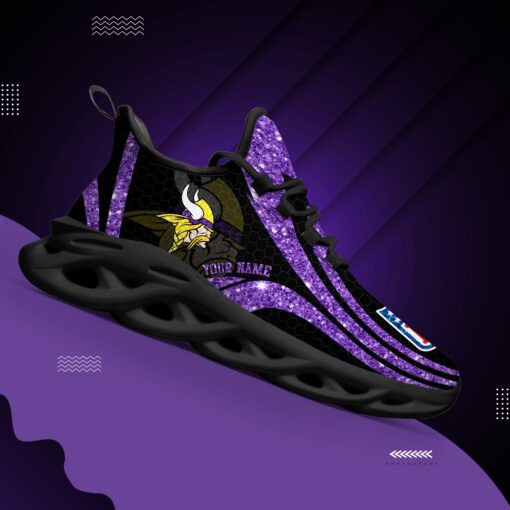 JWFancy Minnesota Vikings NFL Max Soul Shoes Sneakers For Men And Women
