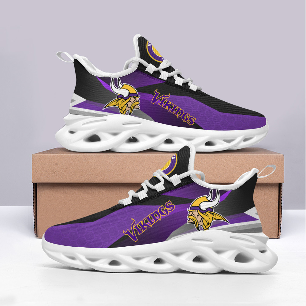 JWFancy Minnesota Vikings NFL Max Soul Shoes Sneakers For Men And Women