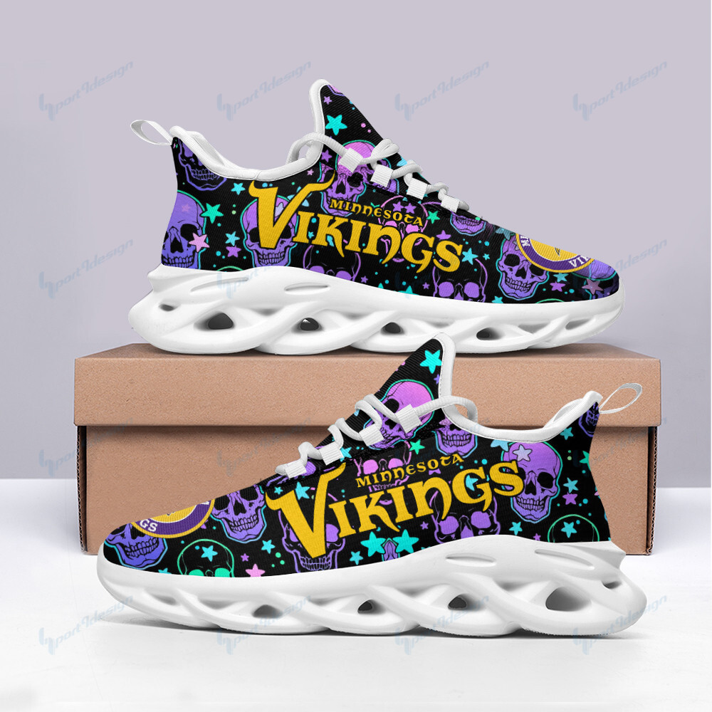 JWFancy Minnesota Vikings NFL Max Soul Shoes Sneakers For Men And Women