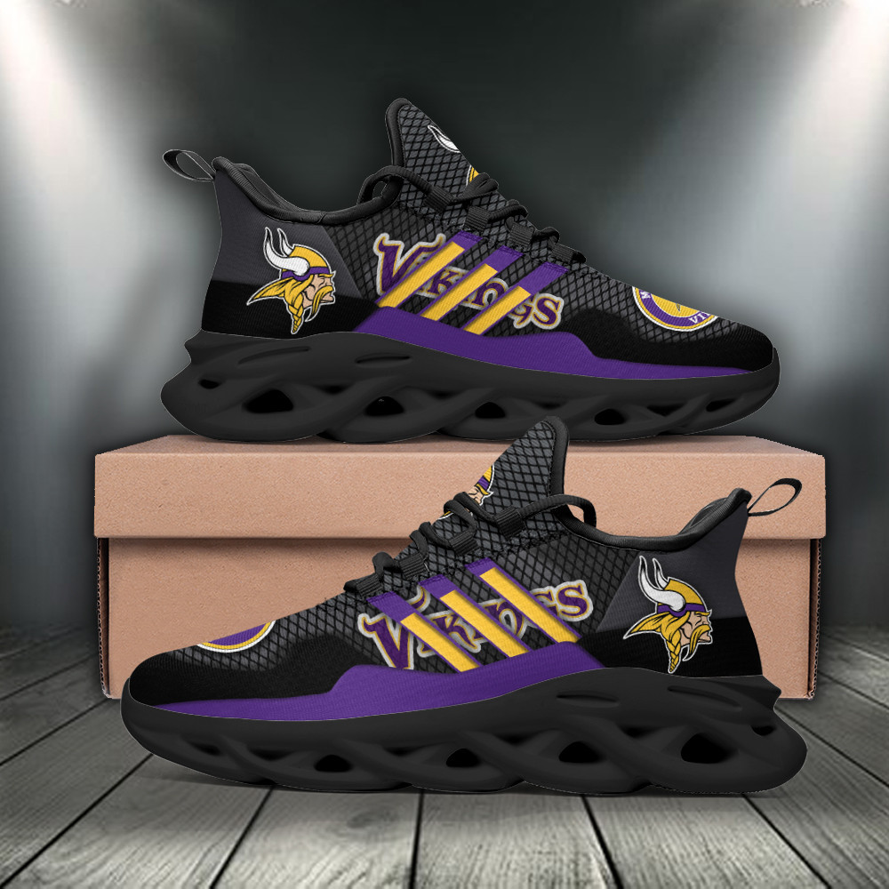 JWFancy Minnesota Vikings NFL Max Soul Shoes Sneakers For Men And Women