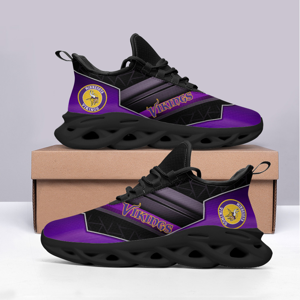 JWFancy Minnesota Vikings NFL Max Soul Shoes Sneakers For Men And Women