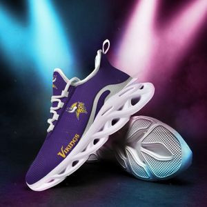 JWFancy Minnesota Vikings NFL Max Soul Shoes Sneakers For Men And Women