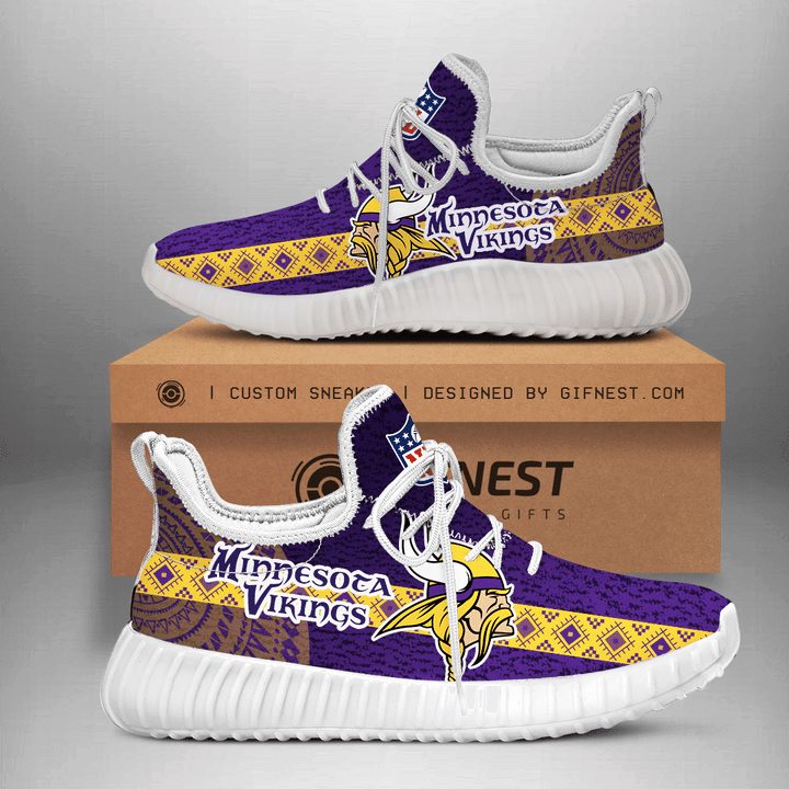 JWFancy Minnesota Vikings Reze Sneakers Shoes For Men And Women