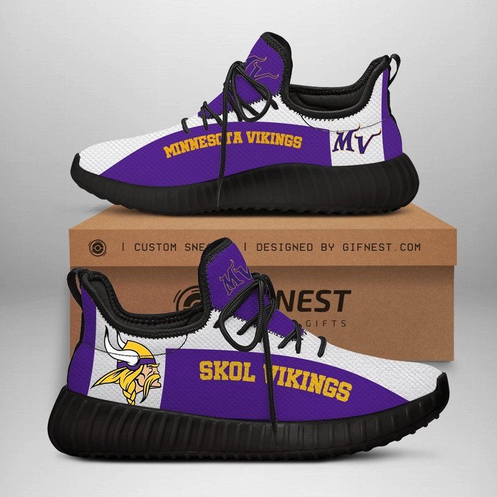 JWFancy Minnesota Vikings Reze Sneakers Shoes For Men And Women