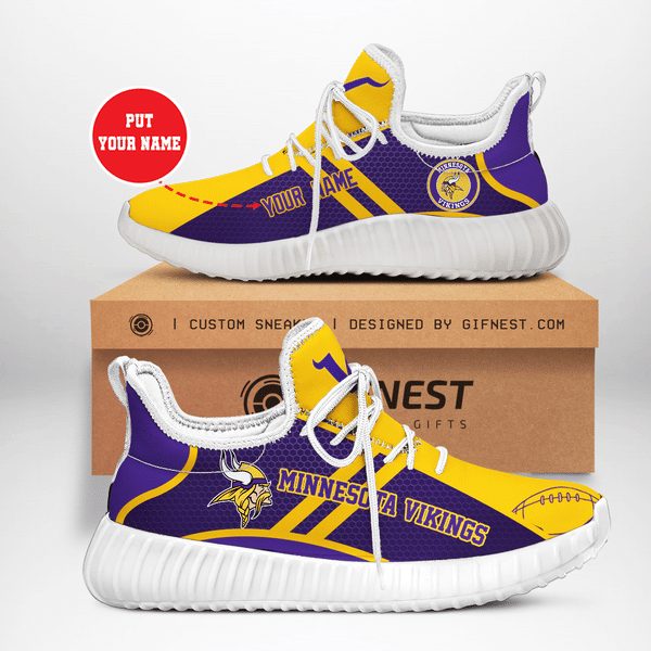 JWFancy Minnesota Vikings Reze Sneakers Shoes For Men And Women