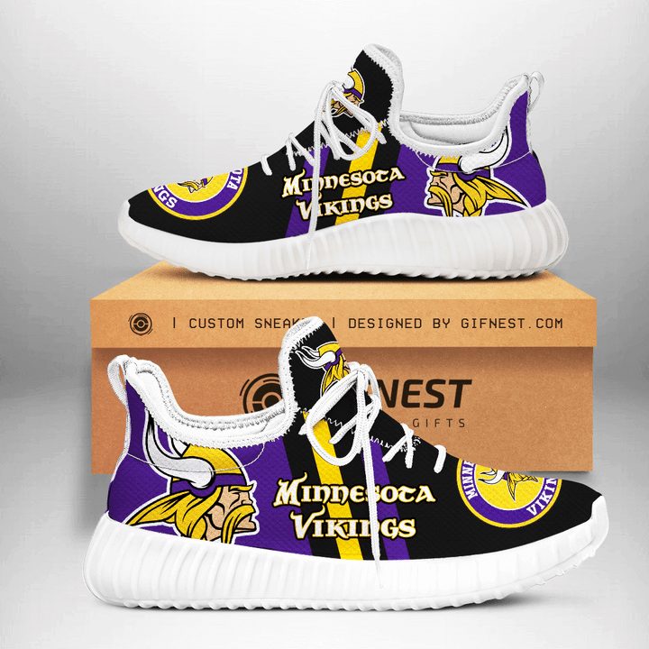 JWFancy Minnesota Vikings Reze Sneakers Shoes For Men And Women