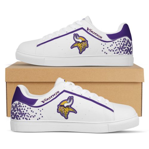 JWFancy Minnesota Vikings Skate Stan Shoes Sneakes For Men And Women