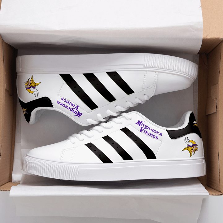 JWFancy Minnesota Vikings Skate Stan Shoes Sneakes For Men And Women