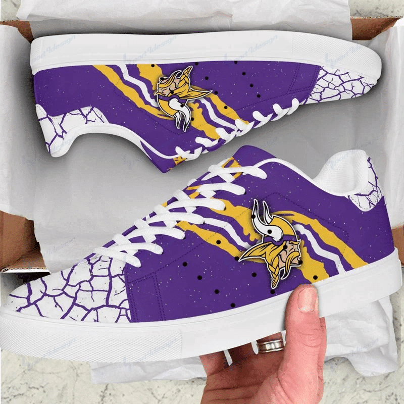 JWFancy Minnesota Vikings Skate Stan Shoes Sneakes For Men And Women