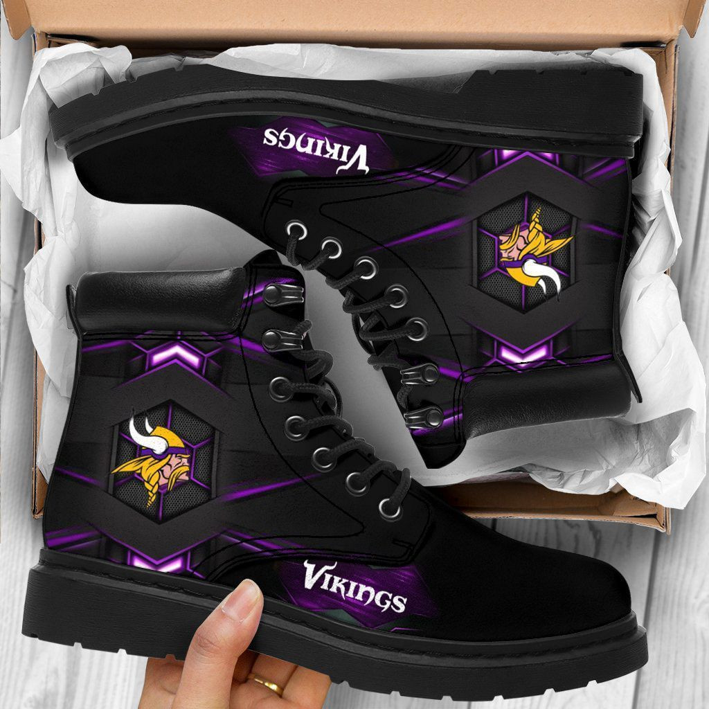 JWFancy Minnesota Vikings TBL Boots Shoes For Men And Women