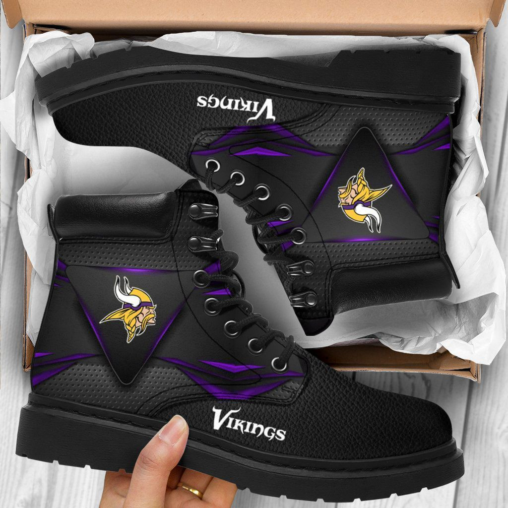 JWFancy Minnesota Vikings TBL Boots Shoes For Men And Women