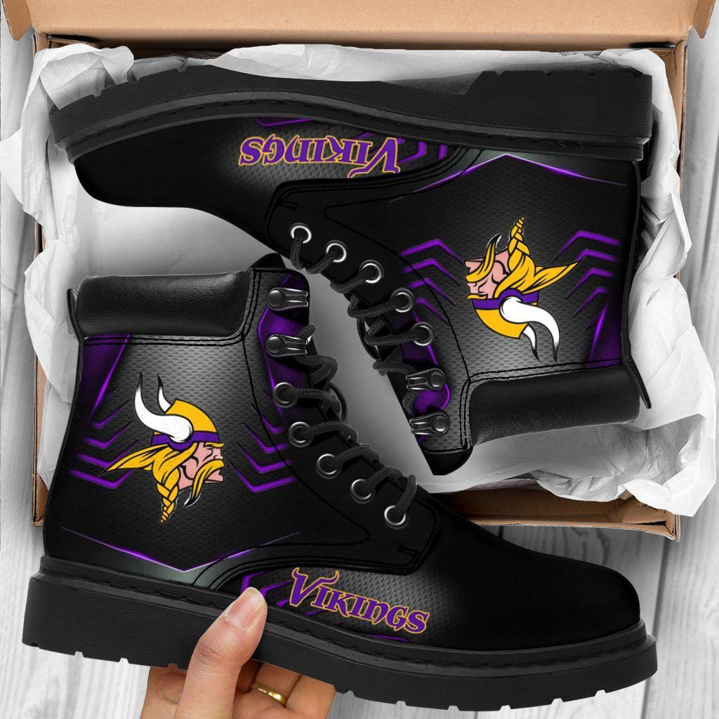 JWFancy Minnesota Vikings TBL Boots Shoes For Men And Women