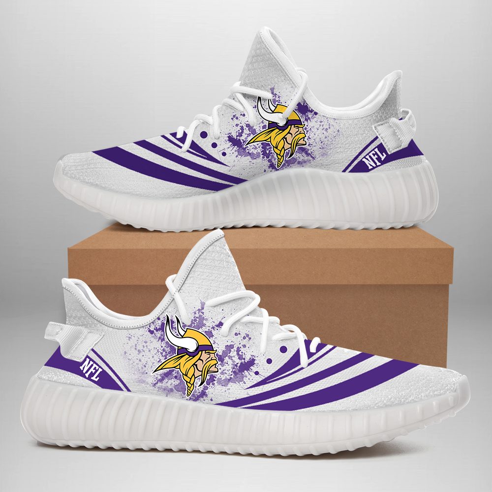 JWFancy Minnesota Vikings Yeezy Boost Shoes For Men And Women