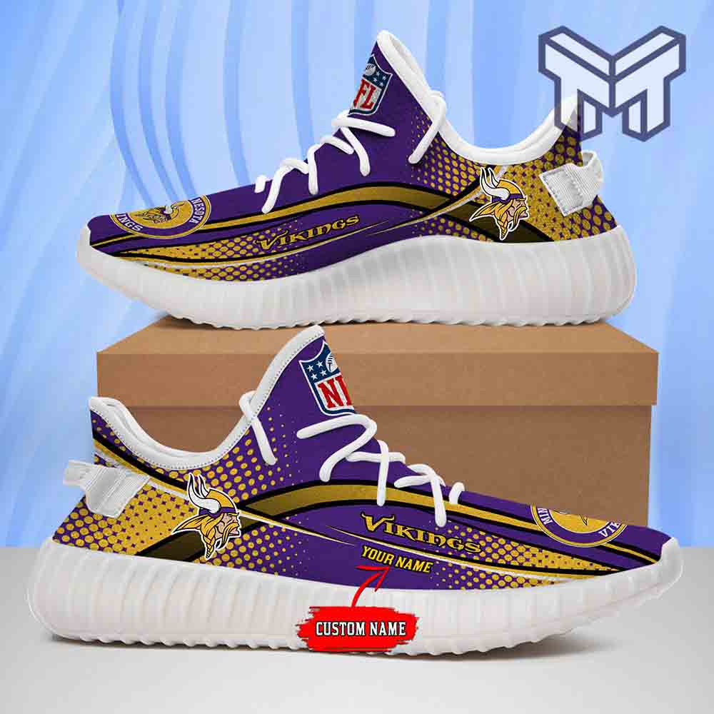JWFancy Minnesota Vikings Yeezy Boost Shoes For Men And Women