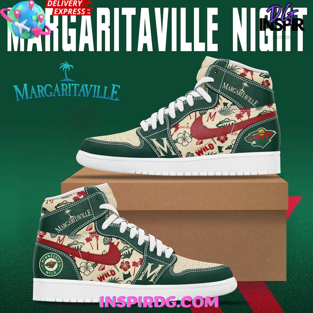 JWFancy Minnesota Wild High Sneakers Shoes For Men And Women