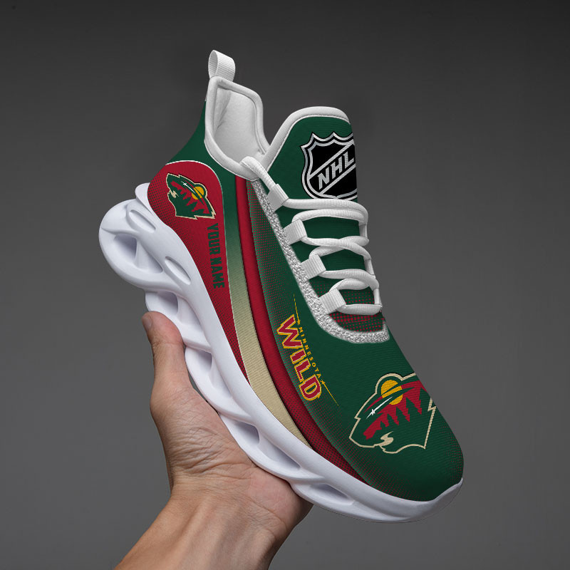 JWFancy Minnesota Wild Max Soul Shoes Sneakers For Men And Women