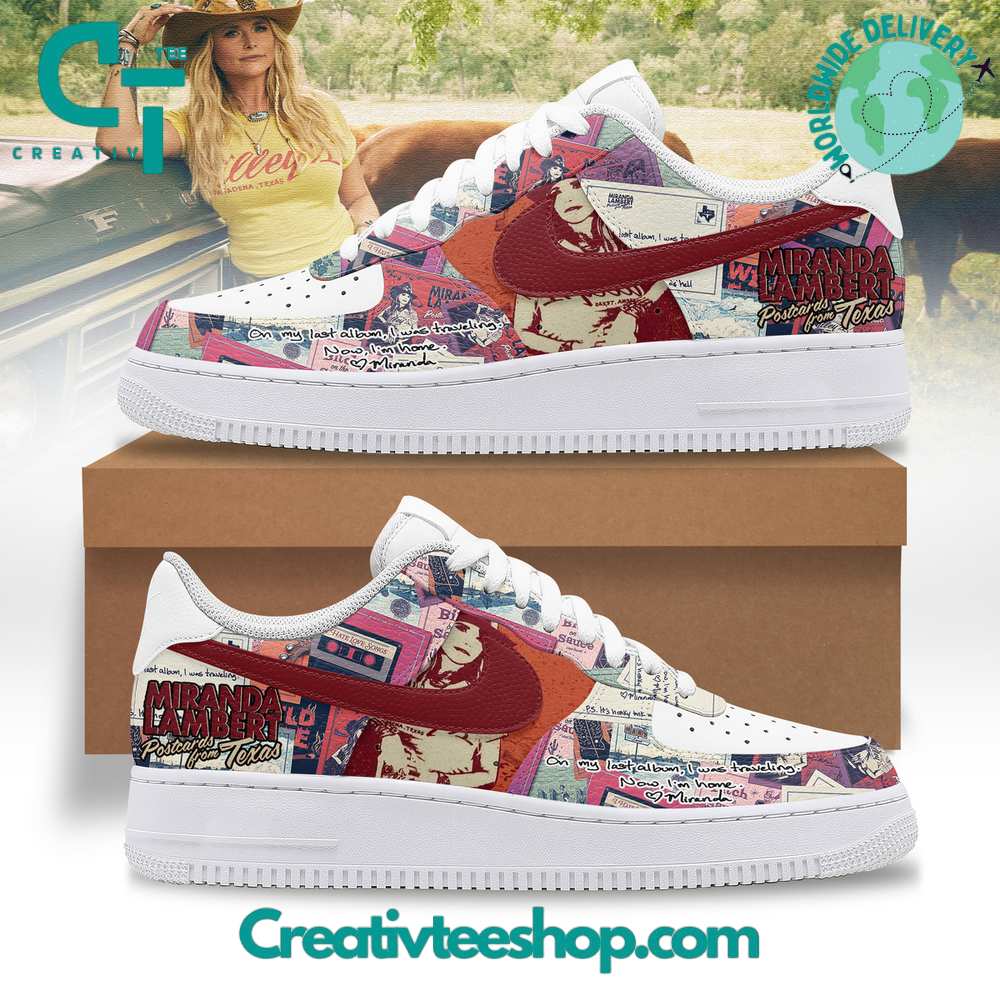 JWFancy Miranda Lambert Air Low-Top Sneakers Shoes For Men And Women