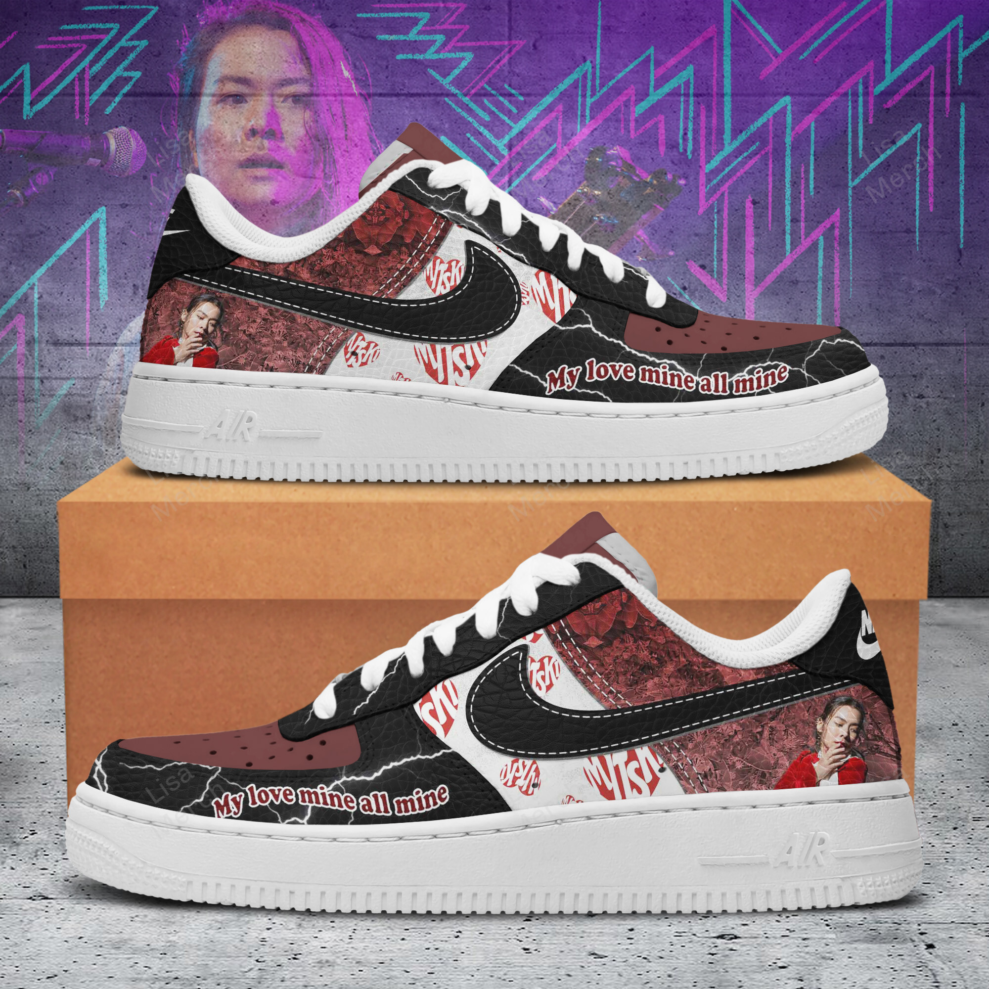 JWFancy Mitski Air Low-Top Sneakers Shoes For Men And Women