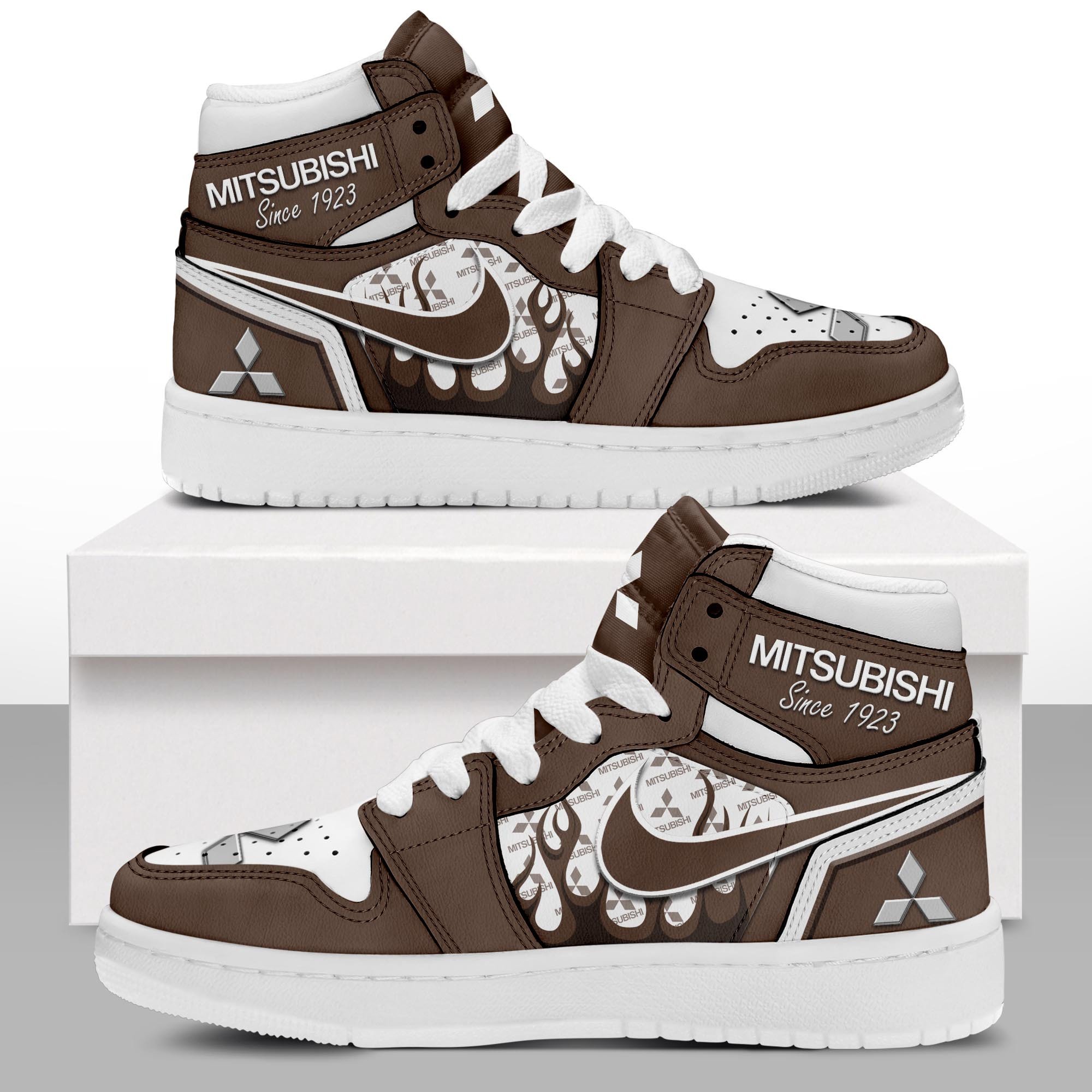 JWFancy Mitsubishi AJ1 High Sneakers Shoes For Men And Women