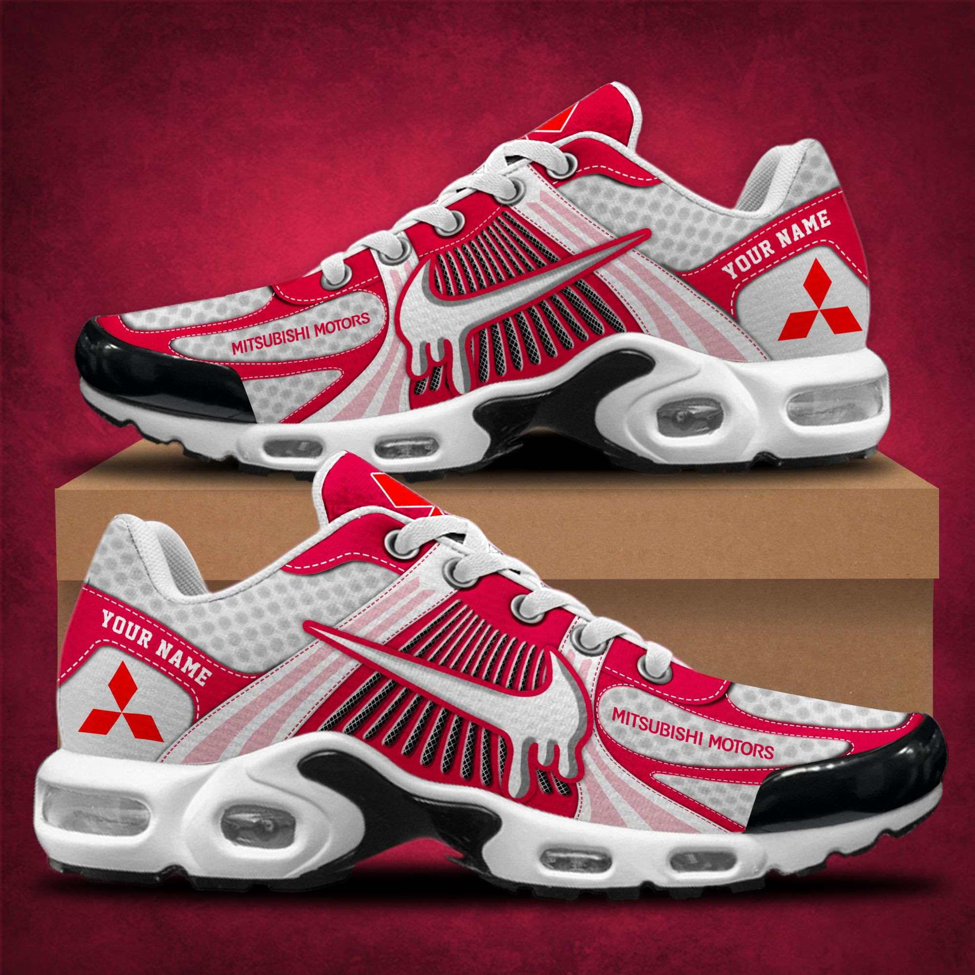 JWFancy Mitsubishi TN Shoes Sneakers For Men And Women