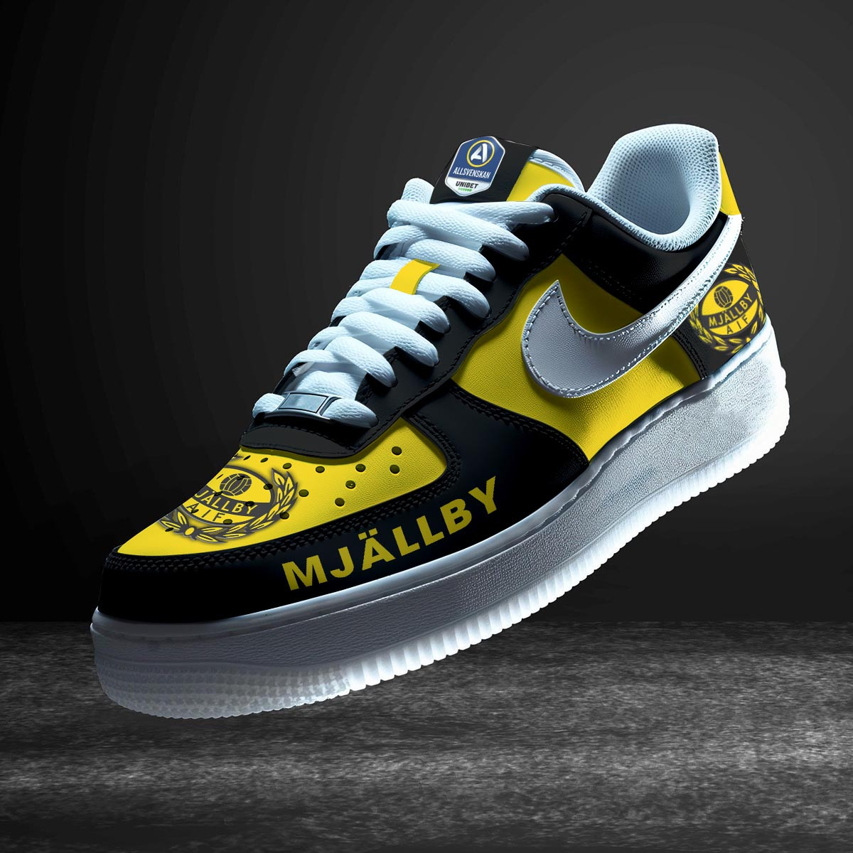 JWFancy Mjallby AIF Air Low-Top Sneakers Shoes For Men And Women