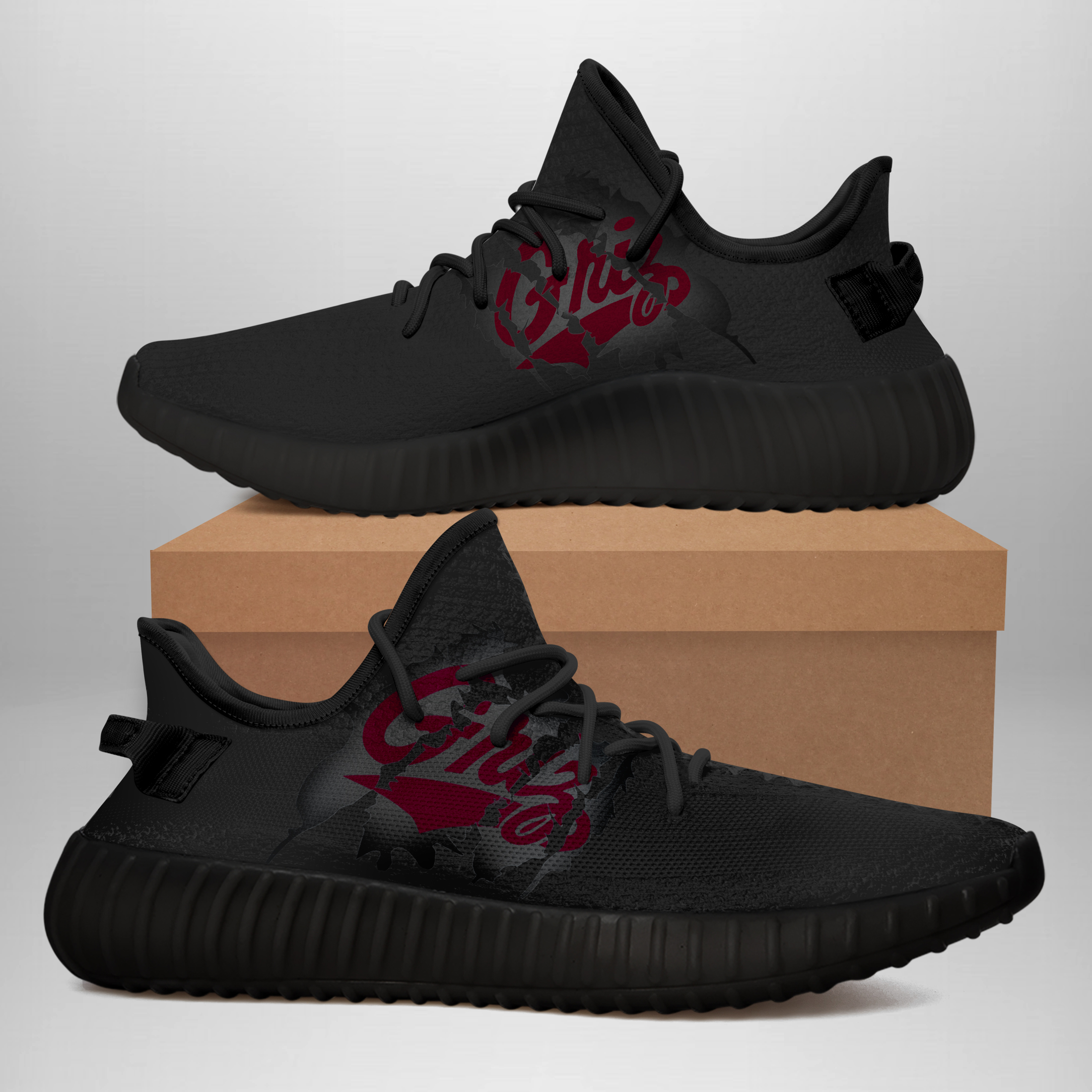 JWFancy Montana Grizzlies Yeezy Boost Shoes For Men And Women