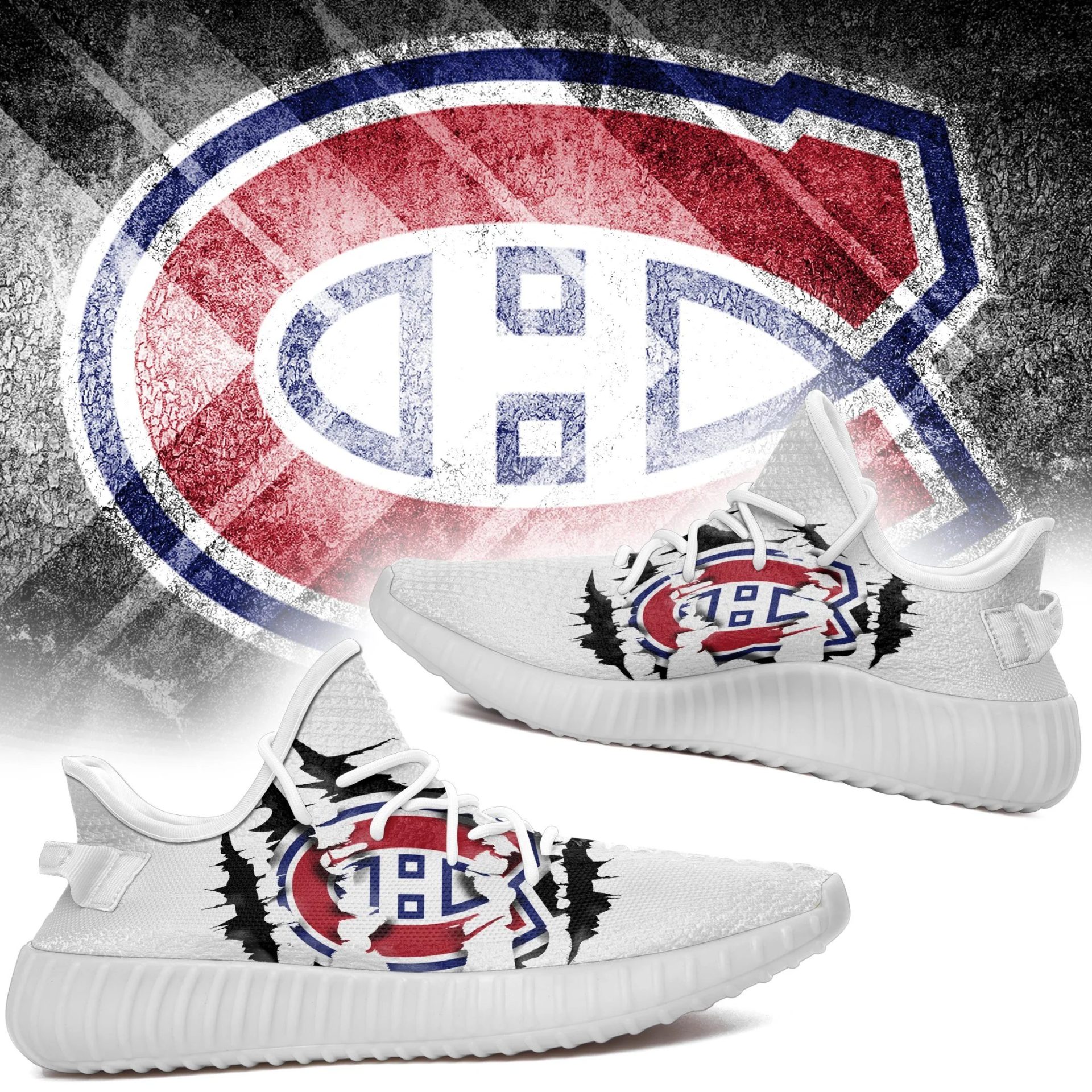 JWFancy Montreal Canadiens Yeezy Boost Shoes For Men And Women