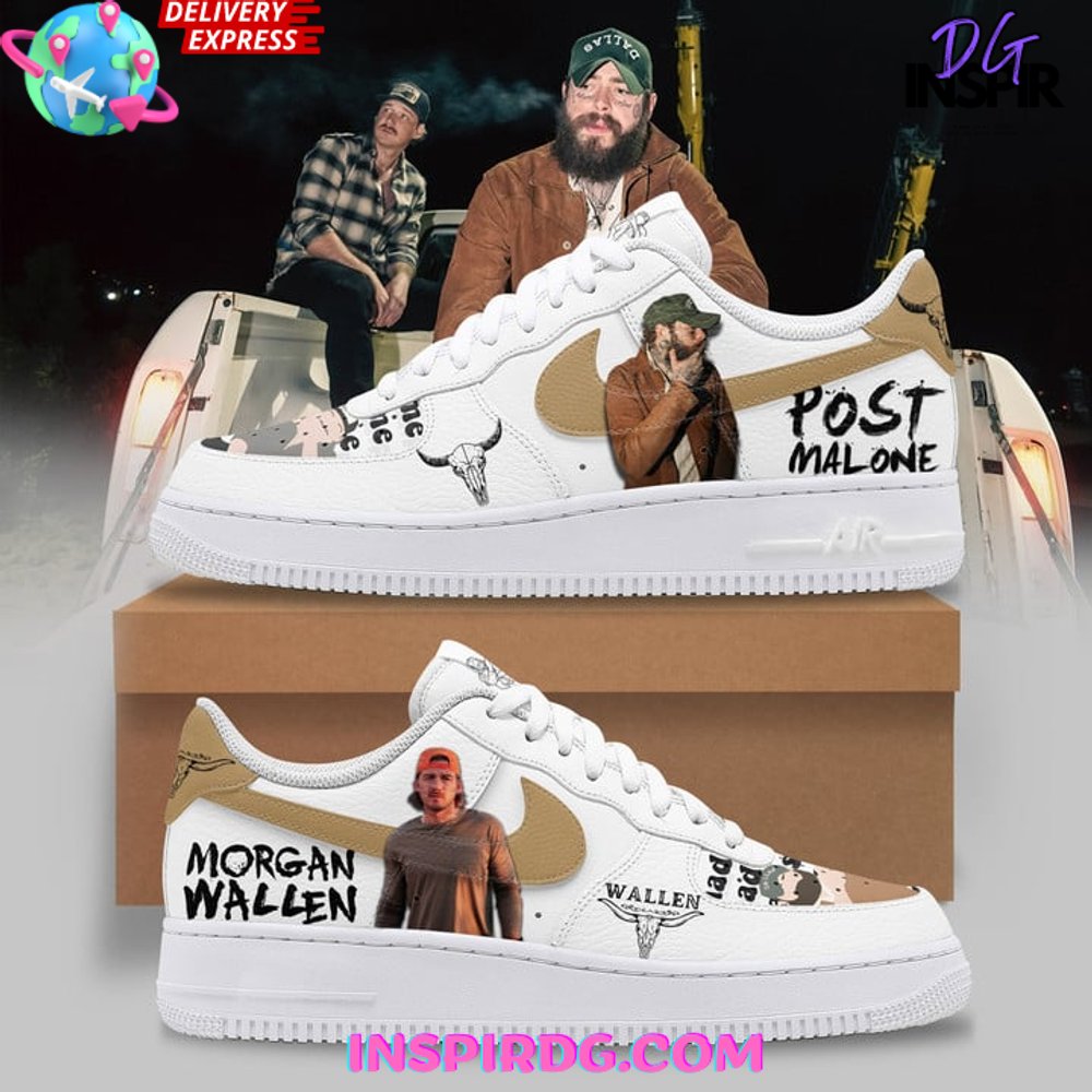 JWFancy Morgan Wallen Air Low-Top Sneakers Shoes For Men And Women