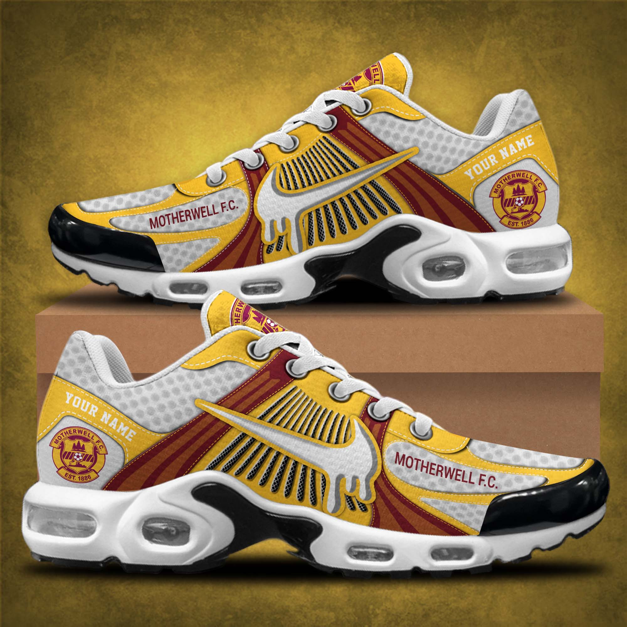 JWFancy Motherwell F.C. TN Shoes Sneakers For Men And Women