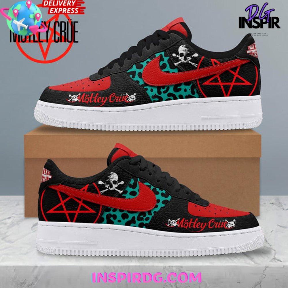 JWFancy Motley Crue Air Low-Top Sneakers Shoes For Men And Women