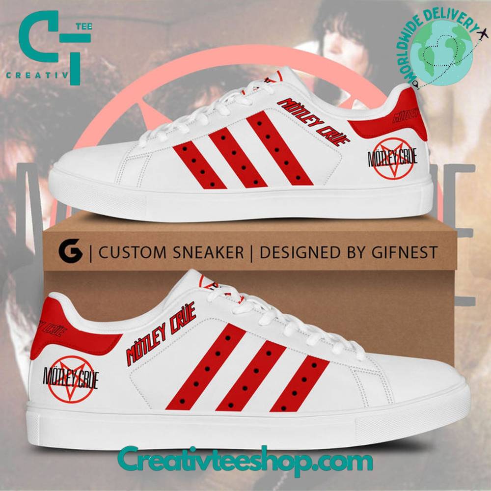 JWFancy Motley Crue Heavy Metal Skate Stan Shoes Sneakes For Men And Women