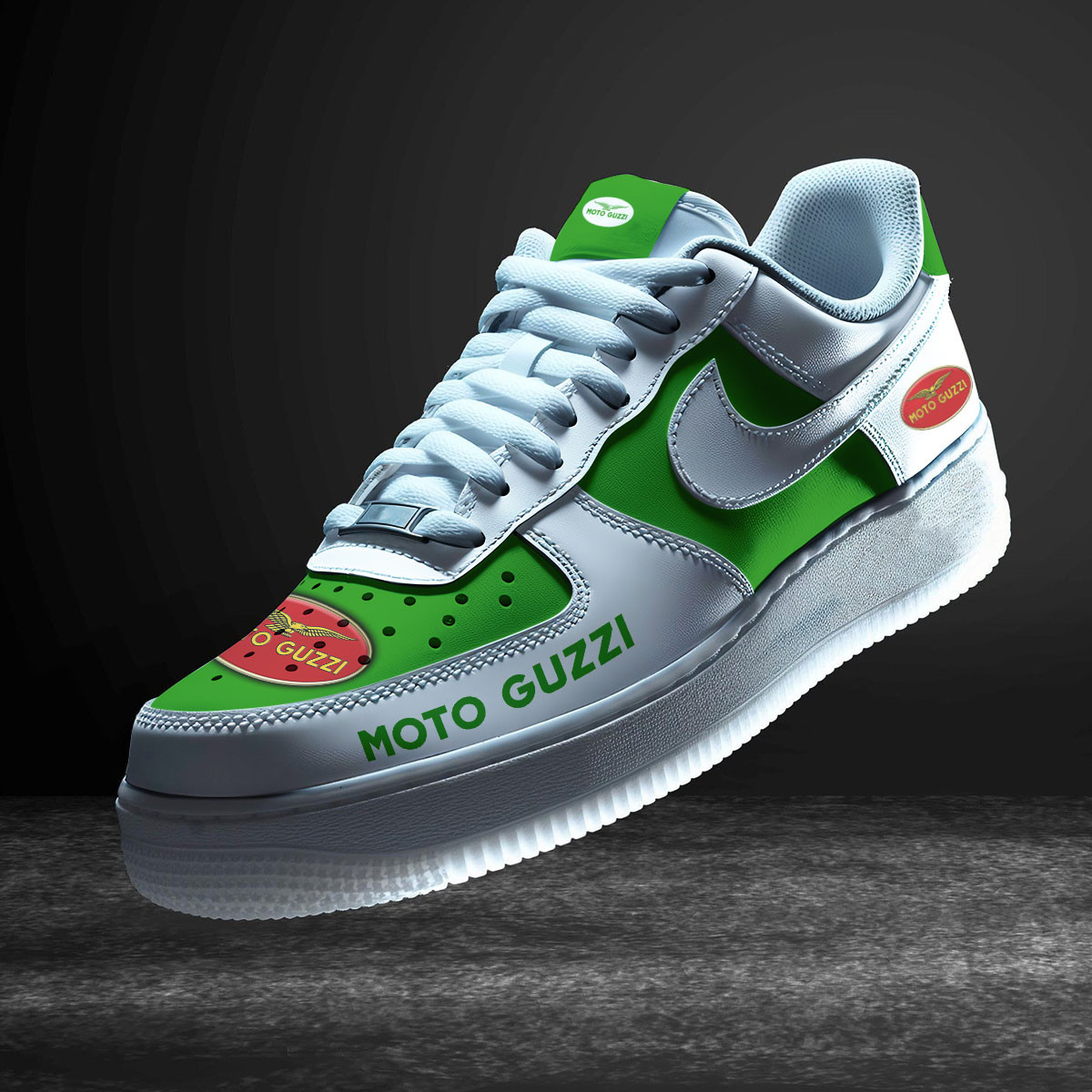 JWFancy Moto Guzzi Air Low-Top Sneakers Shoes For Men And Women