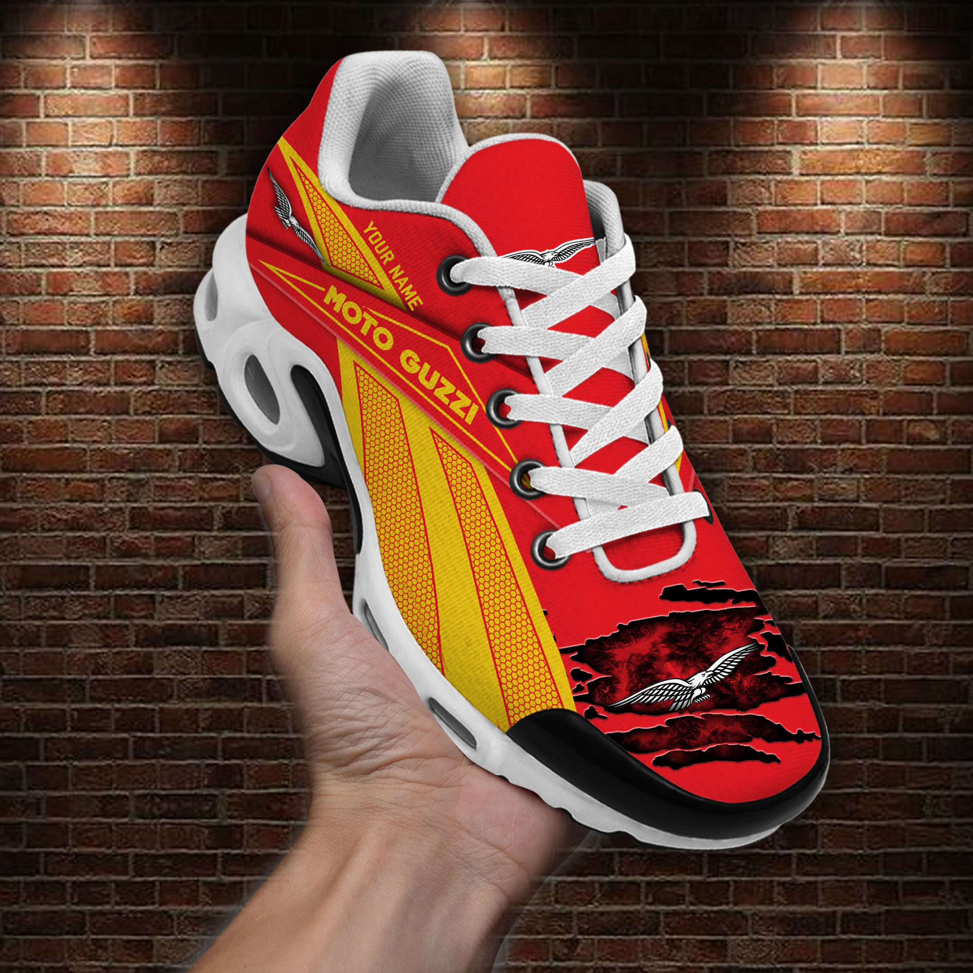 JWFancy Moto Guzzi TN Shoes Sneakers For Men And Women
