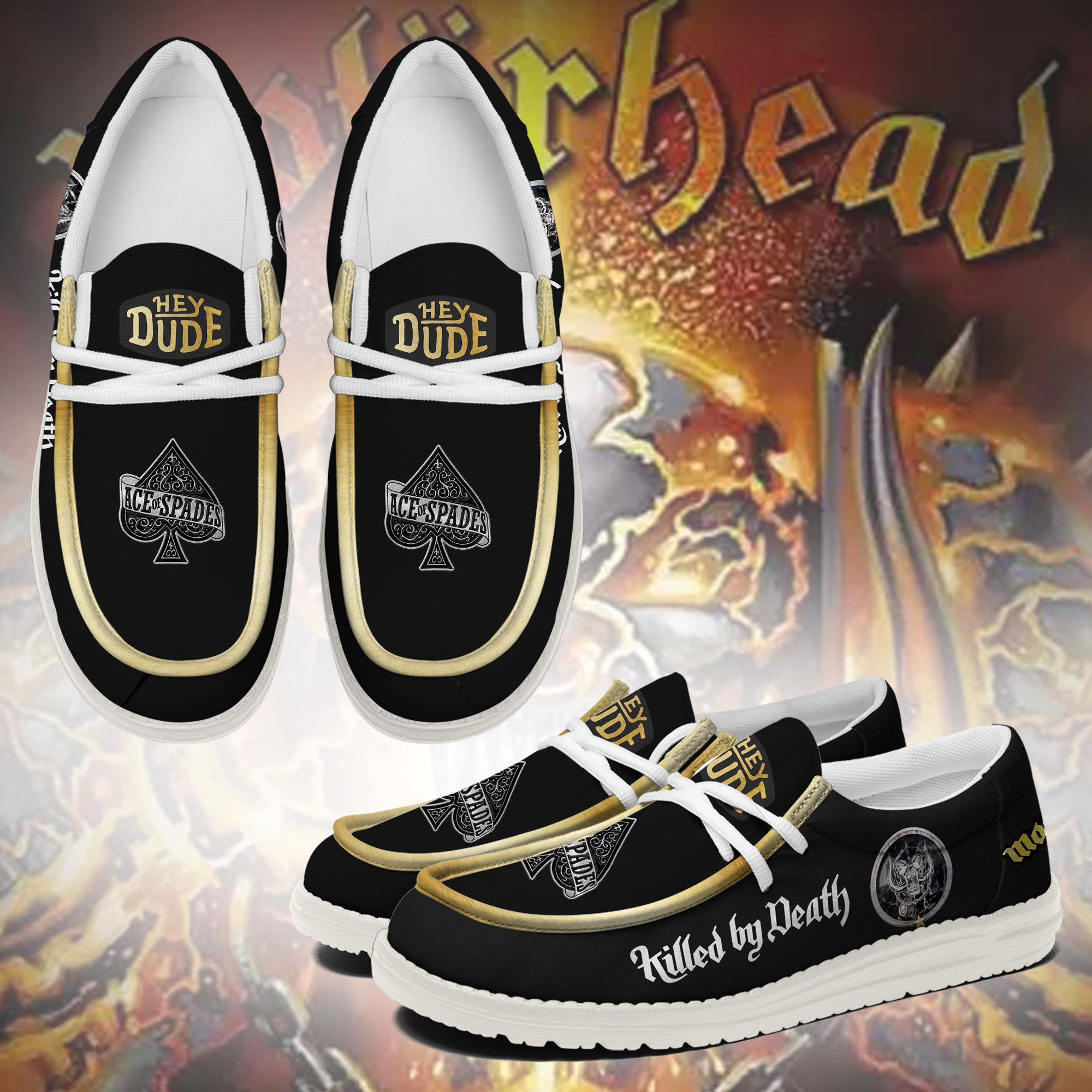 JWFancy Motörhead – Custom Name Hey Dude