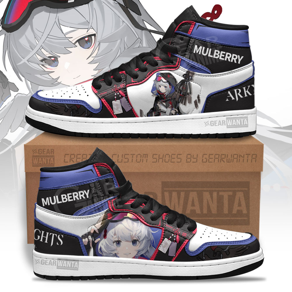 JWFancy Mulberry Arknights AJ1 High Sneakers Shoes For Men And Women