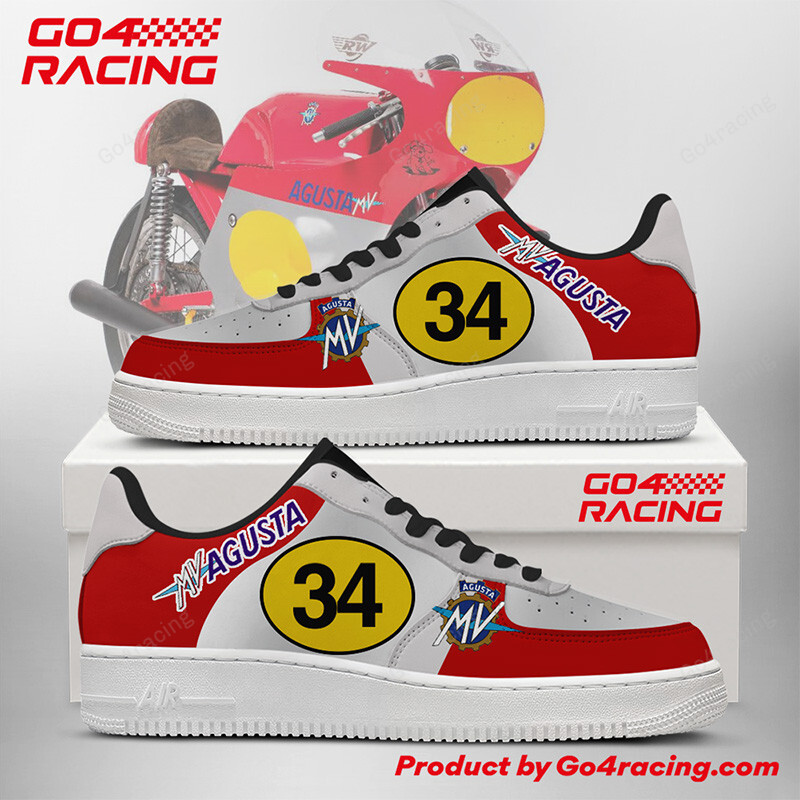 JWFancy Mv Agusta 500s Air Low-Top Sneakers Shoes For Men And Women