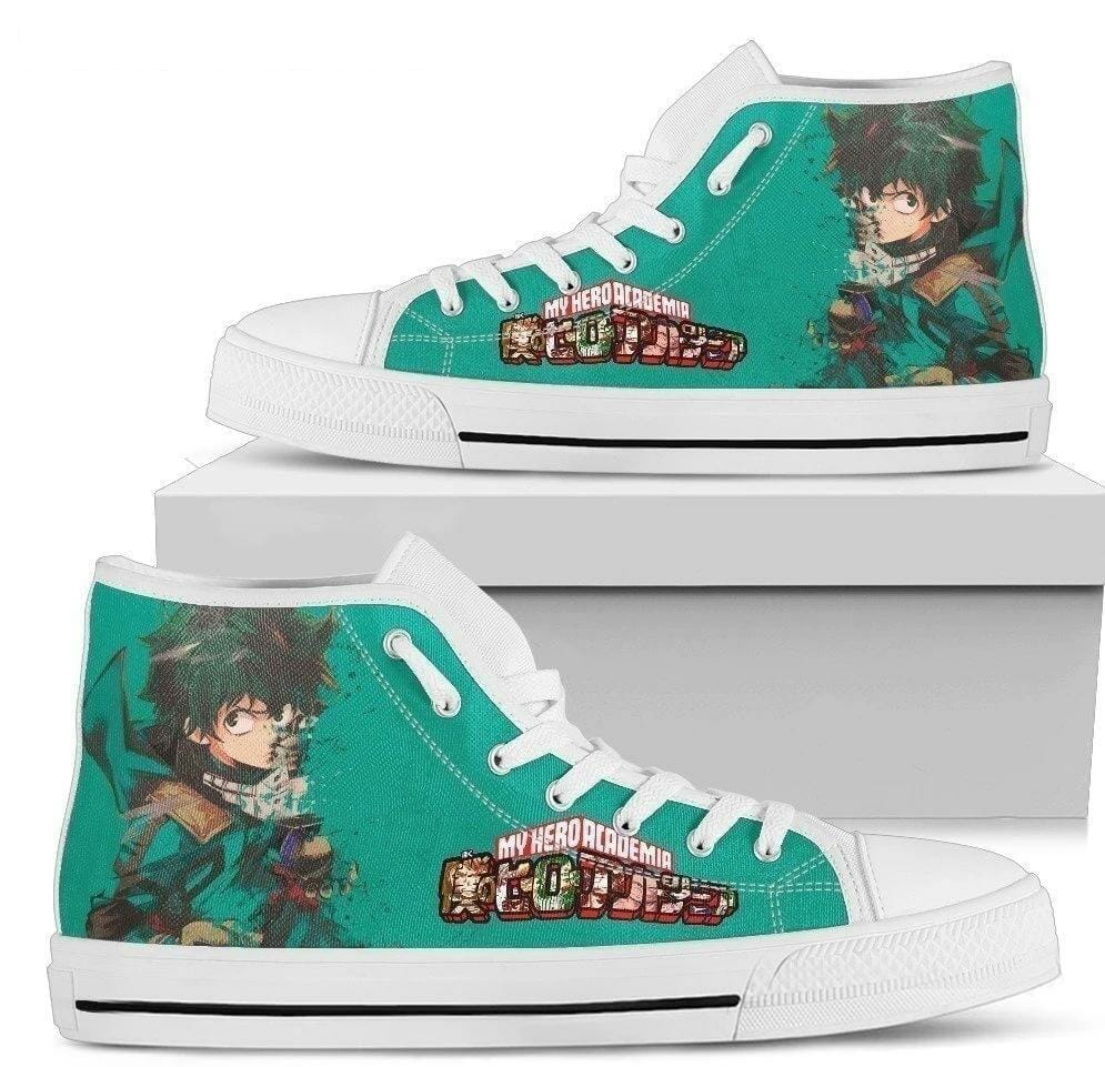 JWFancy My hero academia High Top Canvas Sneakers Shoes For Men And Women