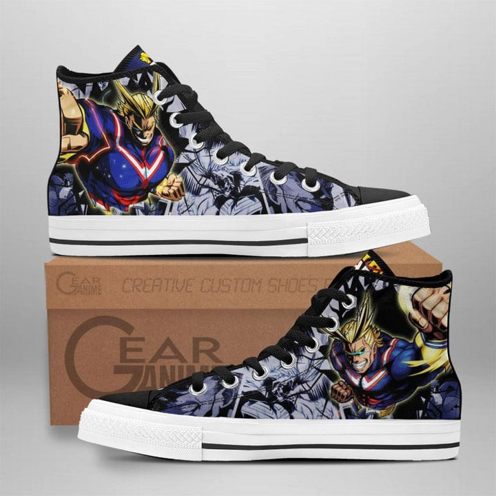JWFancy My hero academia High Top Canvas Sneakers Shoes For Men And Women