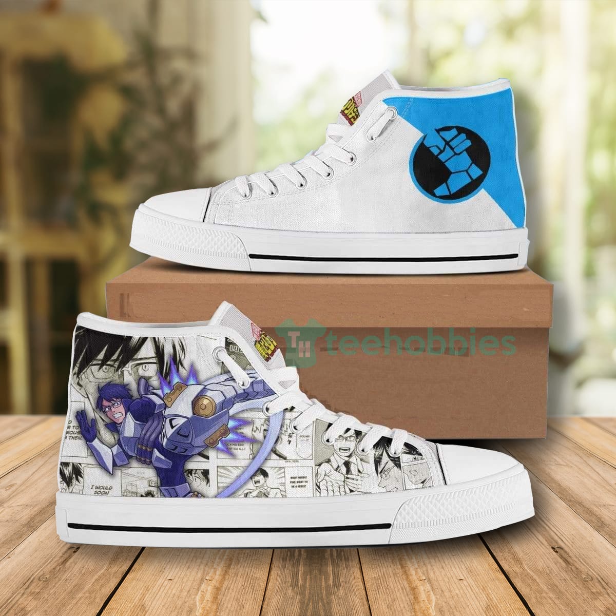 JWFancy My hero academia High Top Canvas Sneakers Shoes For Men And Women