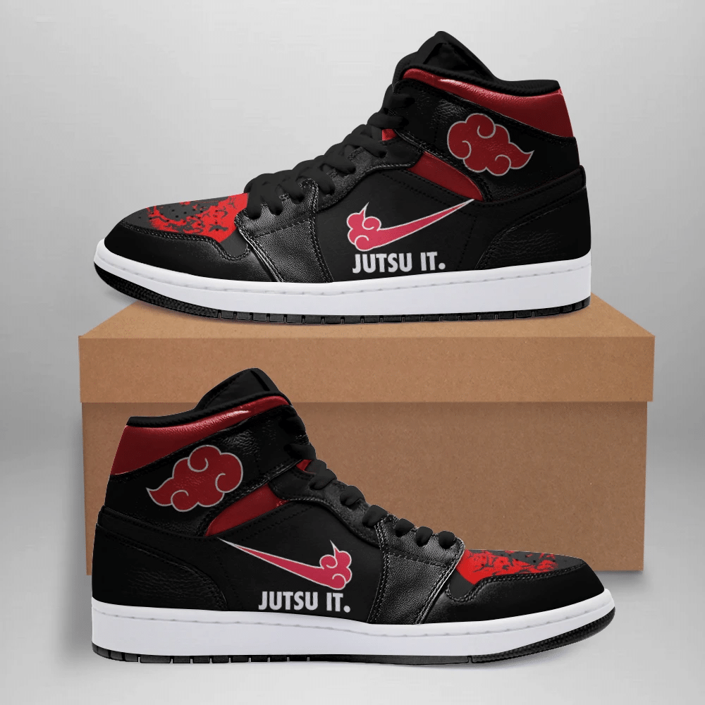 JWFancy Naruto AJ1 High Sneakers Shoes For Men And Women