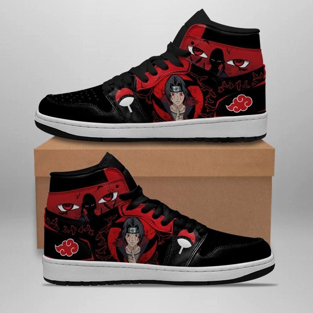 JWFancy Naruto AJ1 High Sneakers Shoes For Men And Women