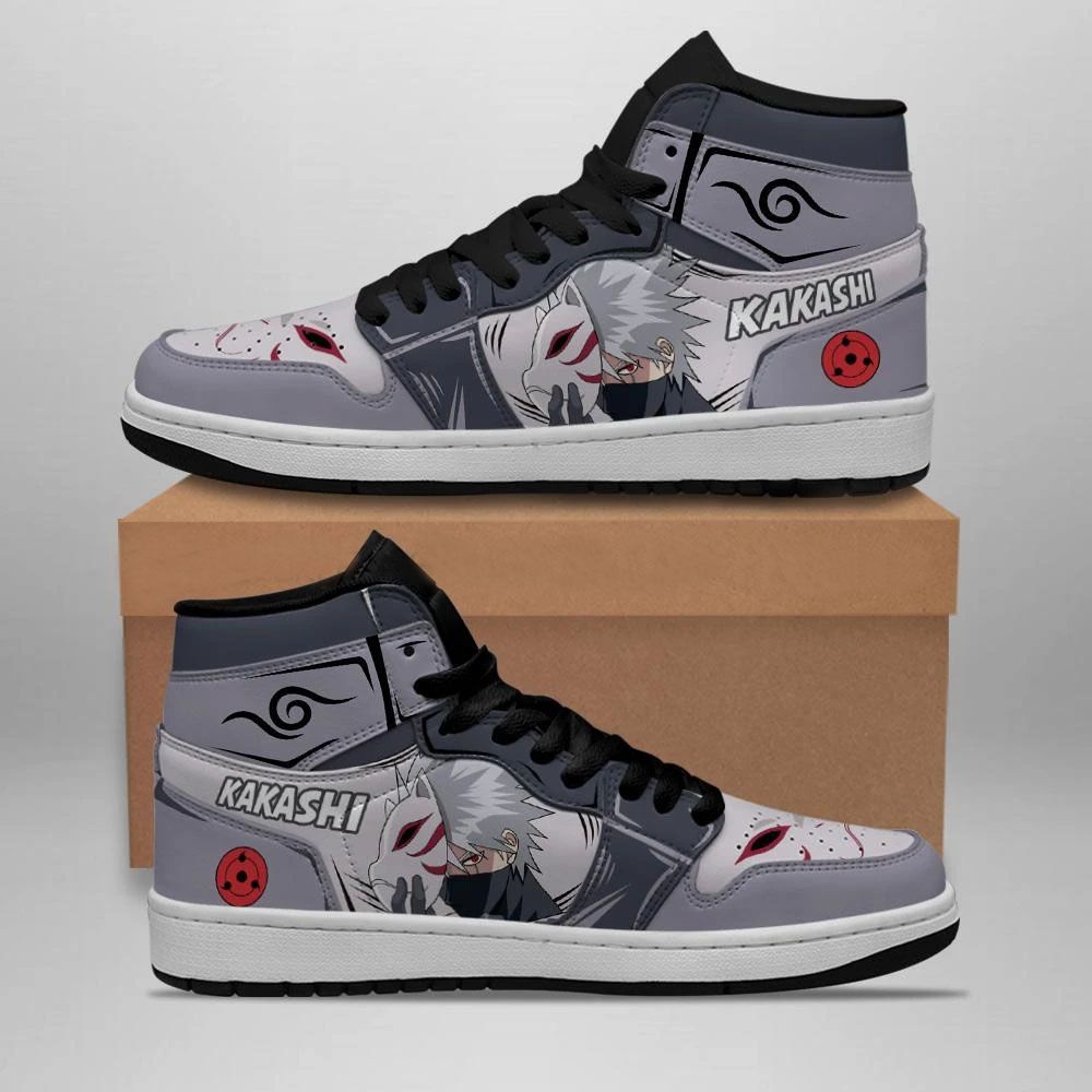 JWFancy Naruto AJ1 High Sneakers Shoes For Men And Women