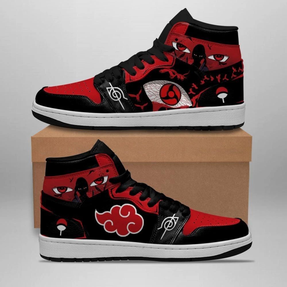 JWFancy Naruto AJ1 High Sneakers Shoes For Men And Women