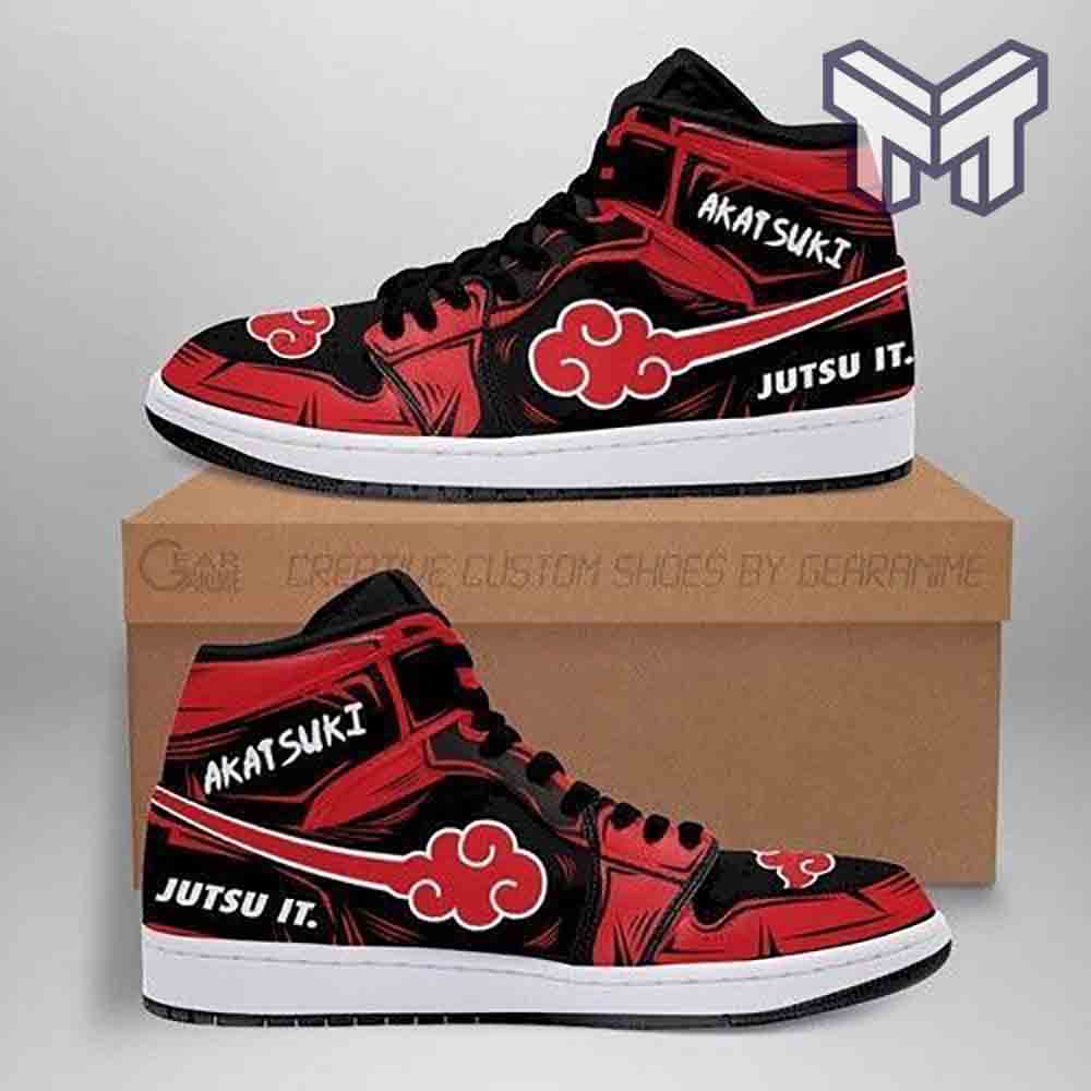 JWFancy Naruto AJ1 High Sneakers Shoes For Men And Women
