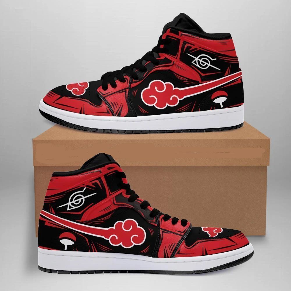 JWFancy Naruto AJ1 High Sneakers Shoes For Men And Women