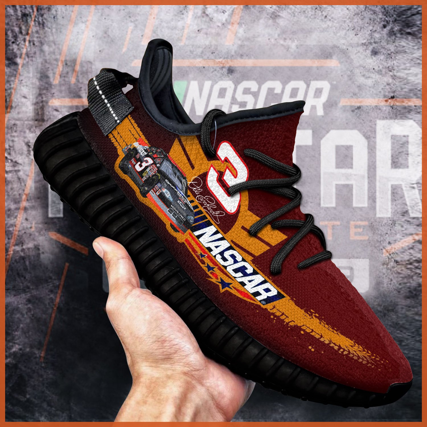 JWFancy Nascar Yeezy Boost Shoes For Men And Women