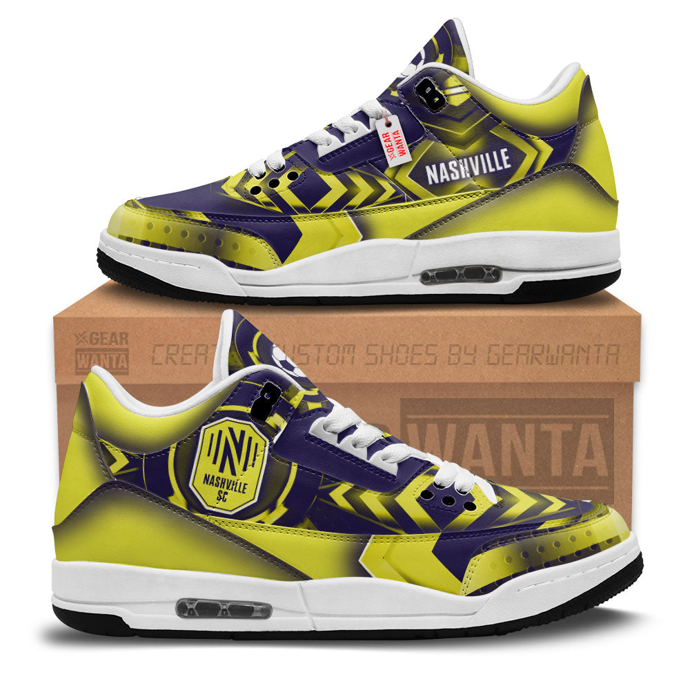 JWFancy Nashville FC AJ3 Sneakers Shoes For Men And Women